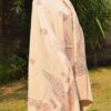 Multicolor Floral Sui Shawl - Embroidered Decoration - Image 4